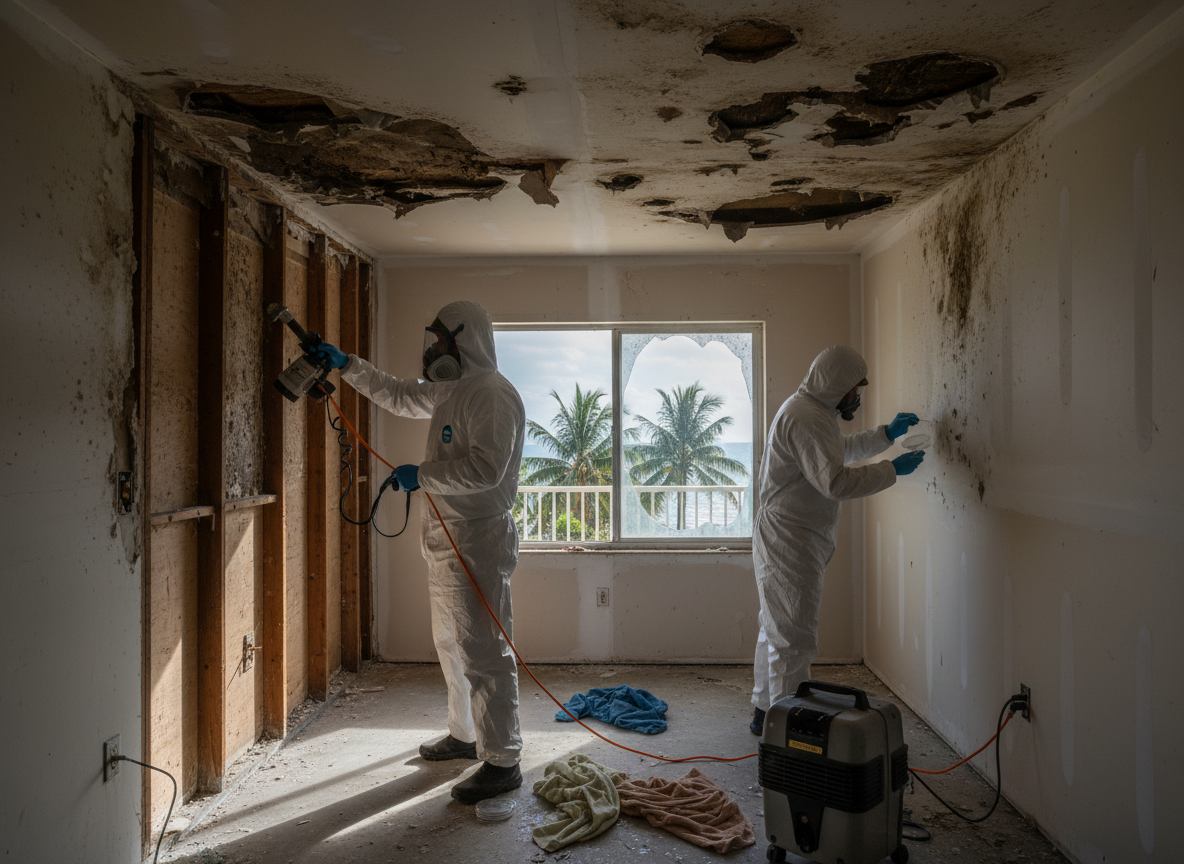 emergency mold testing services in Surfside