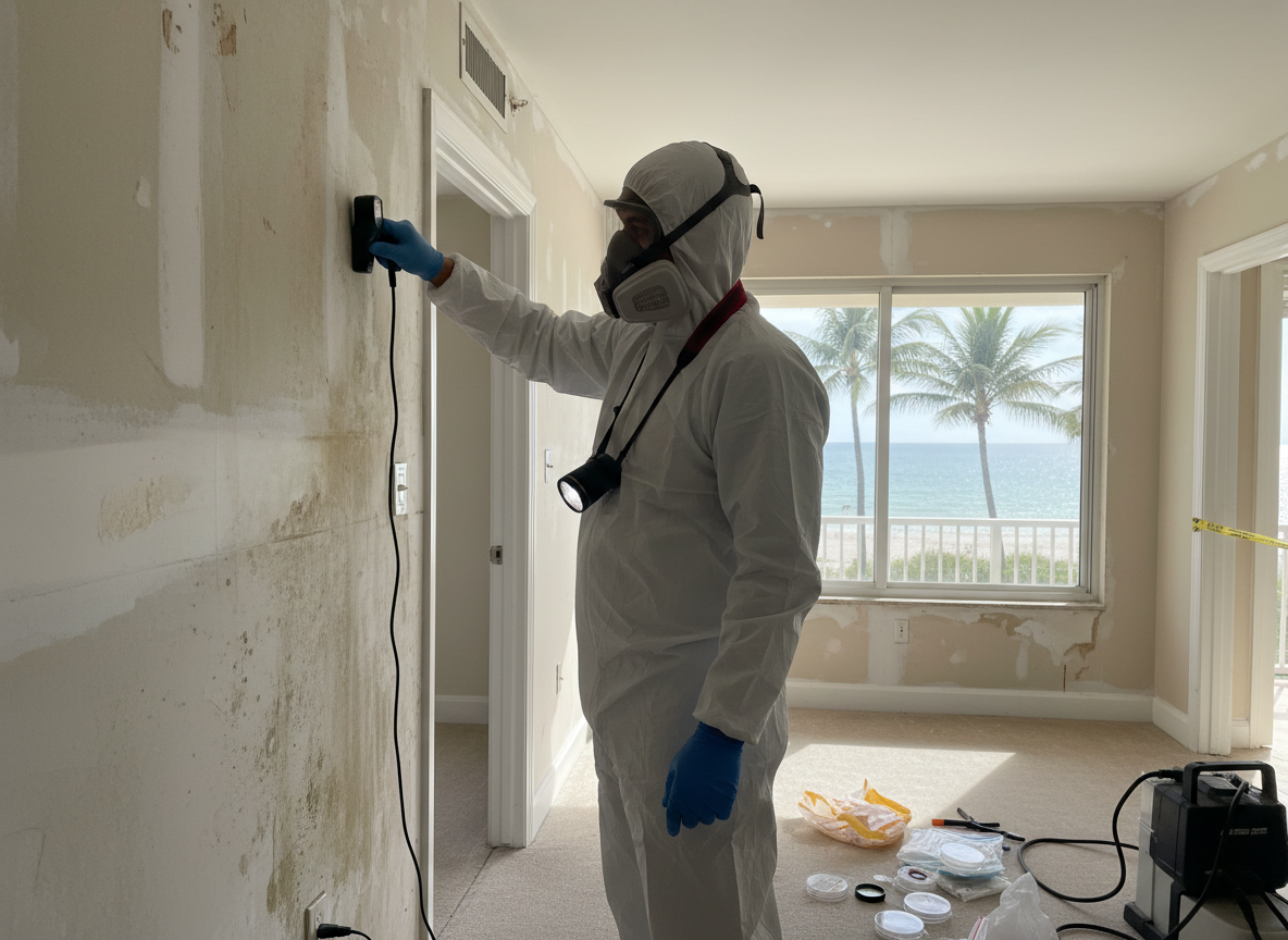 Mold Inspection in Surfside