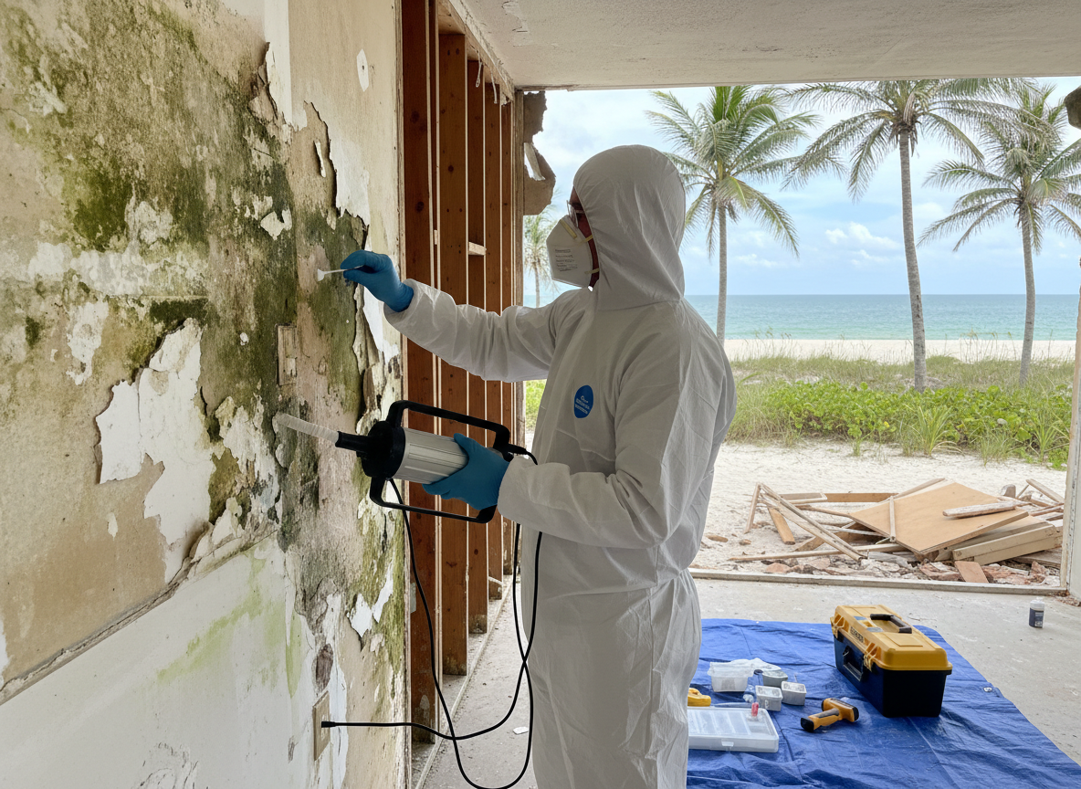 Mold Testing in Surfside