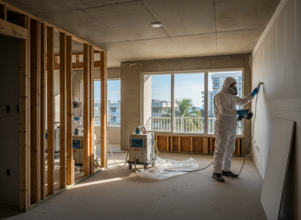 post remediation mold testing in Surfside