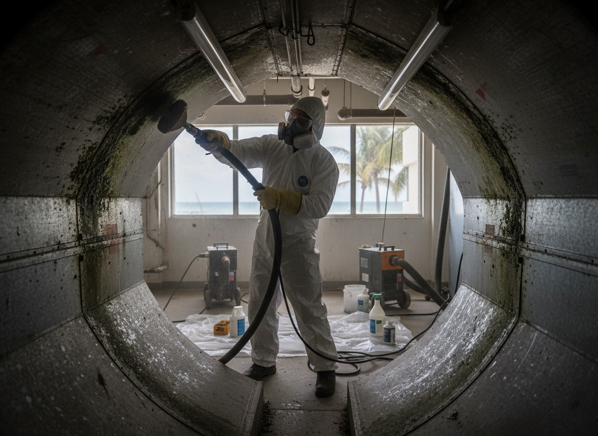 ventilation mold remediation in Surfside